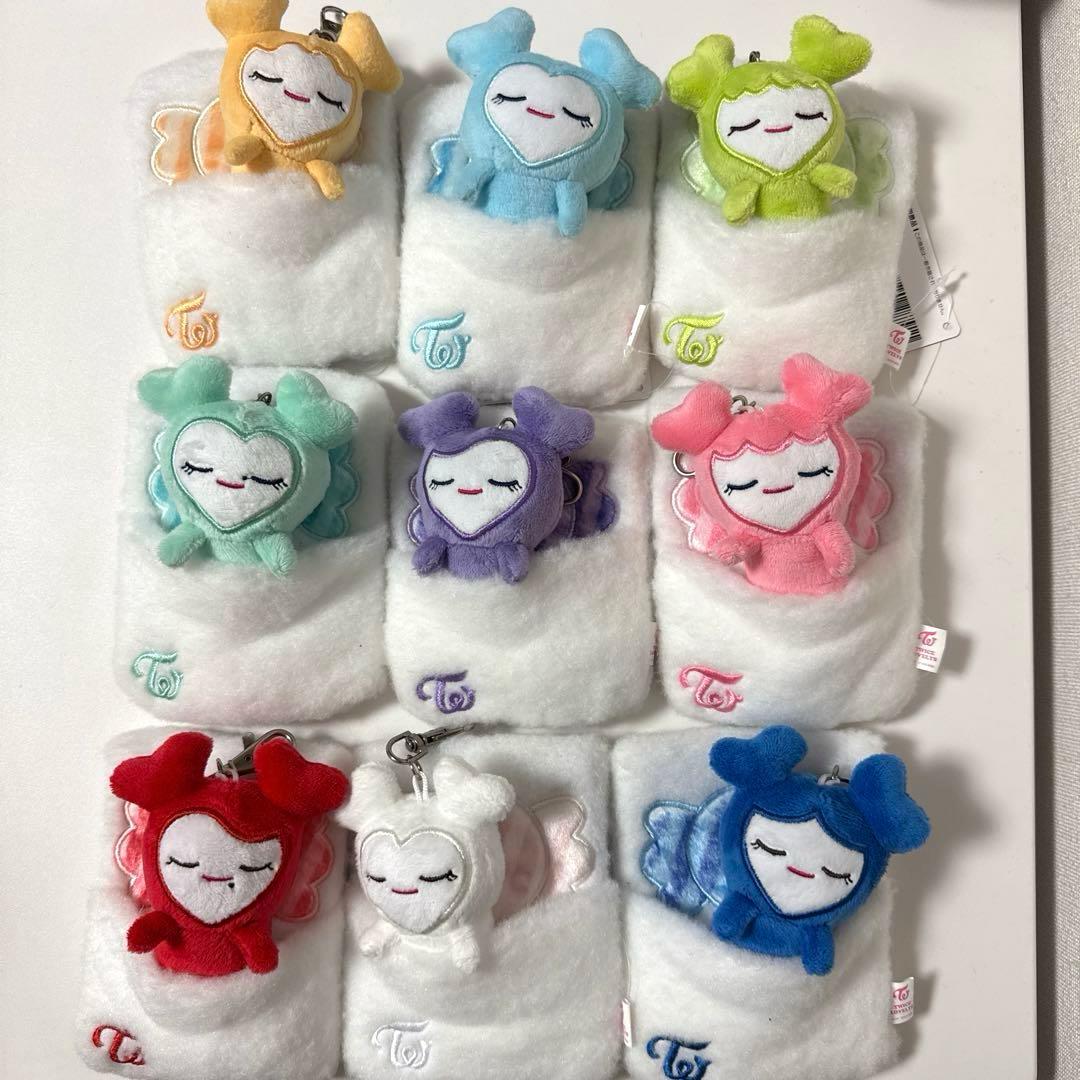 TWICE LOVELYS おふとんリールパスケース 9個セット GIGO限定