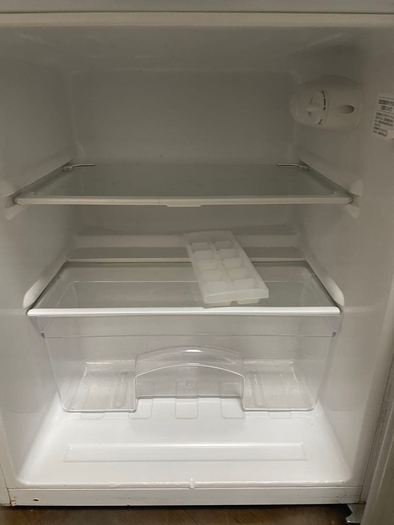 【最終値下げ】ホワイト 2ドア冷蔵庫 BR-85A-W 85L 2021年製