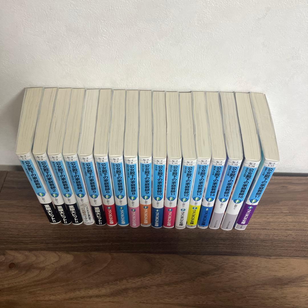 公女殿下の家庭教師 全巻 0-20巻 七野りく 小説 ラノベ 初版本多数 公