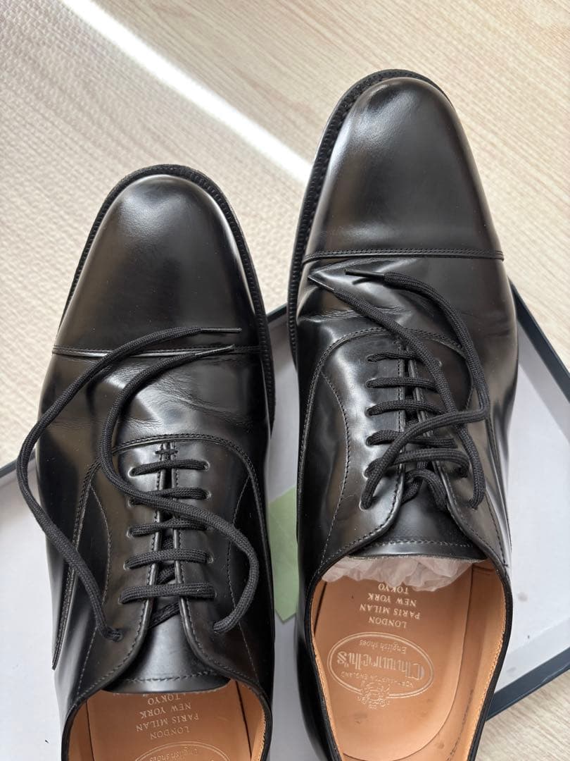 church's consul ブラック ドレスシューズ 26.5〜27cm