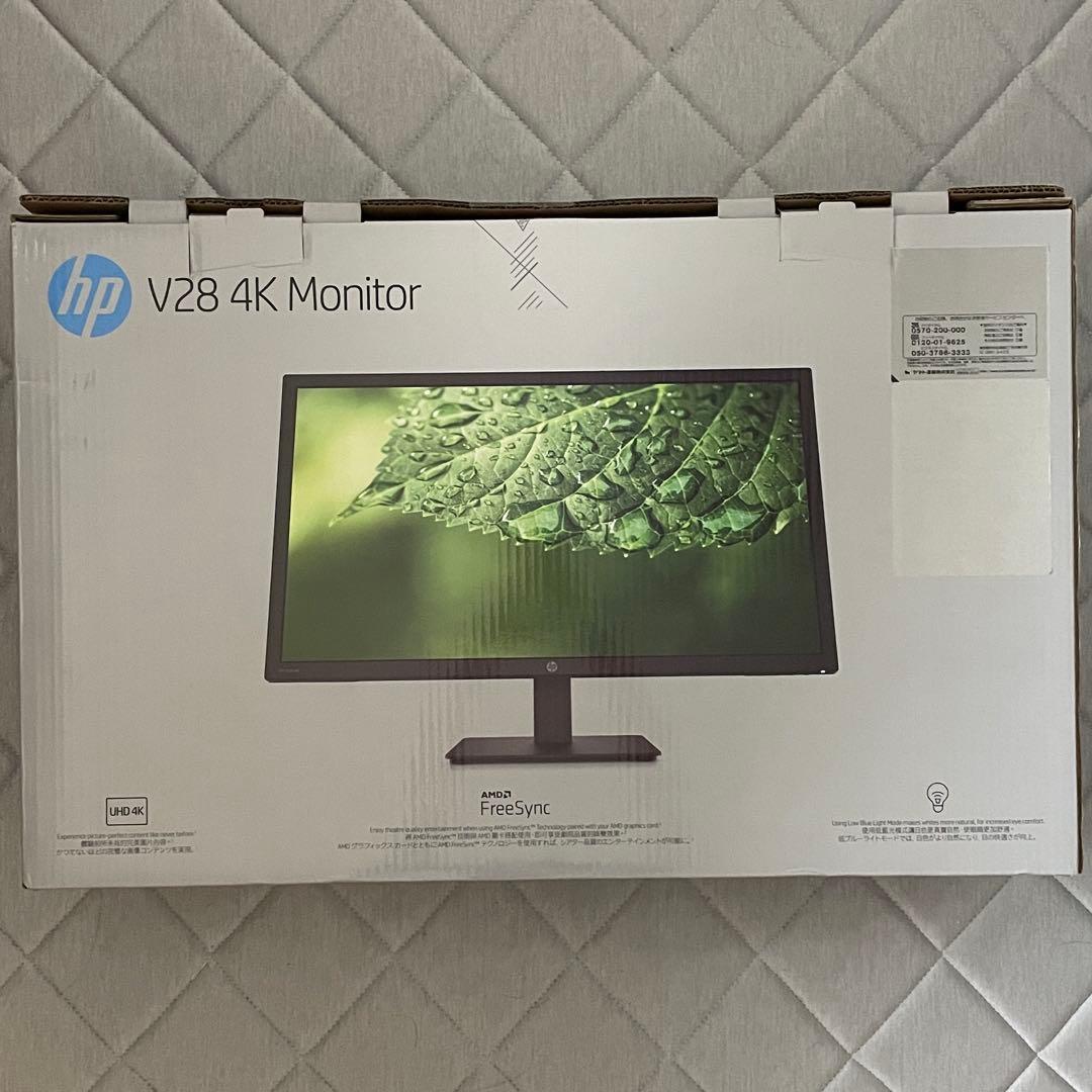 HP V28 4K 液晶モニター TA2579 HP 28インチ4Kモニター V28 HP V28 4K