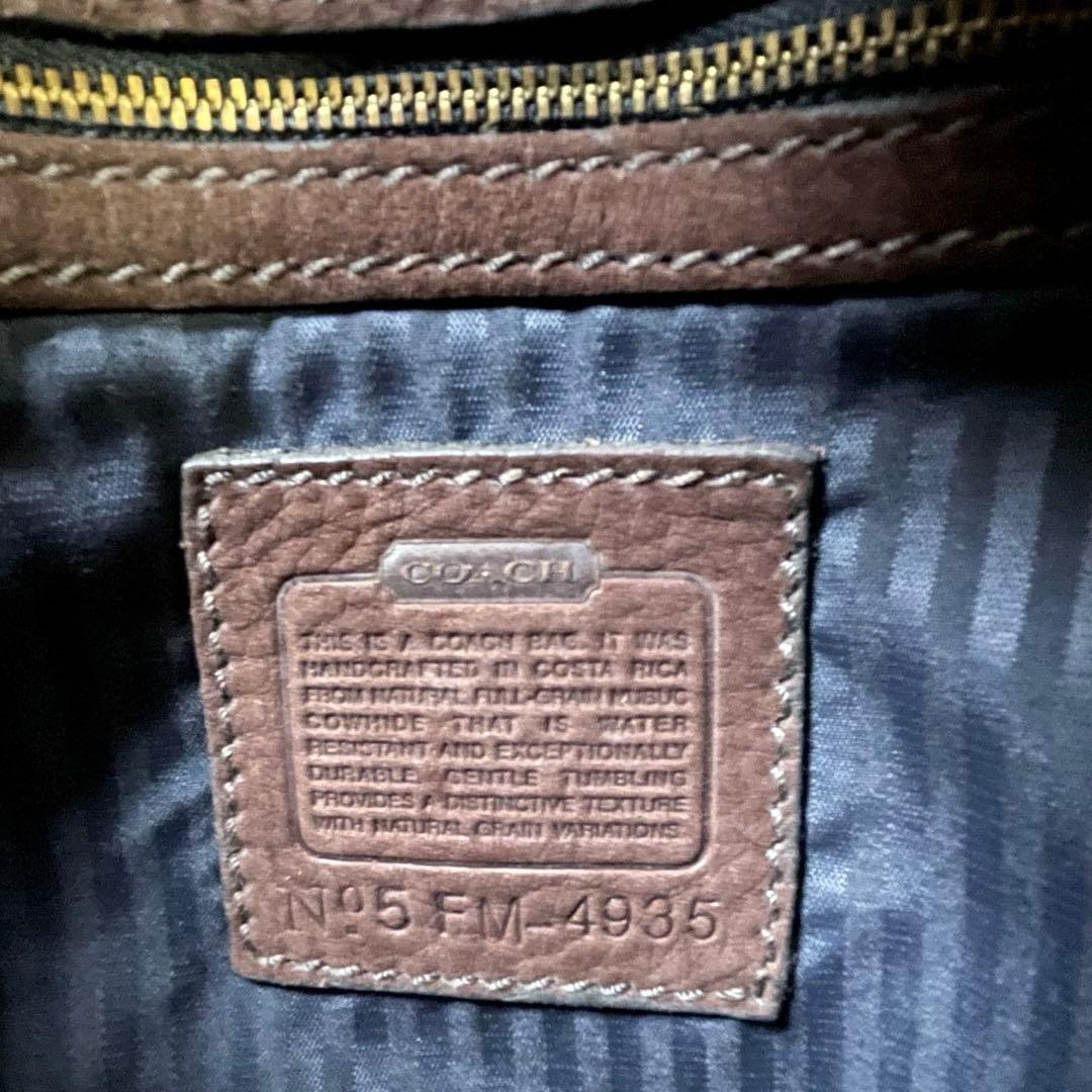 ケアキット付✨オールドコーチ ヌバック ショルダーバッグ　ソノマ　シボ革　茶