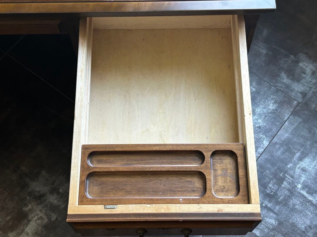 karimoku オールドカリモク　コロニアルデスク　書斎　デスク　両袖　SH