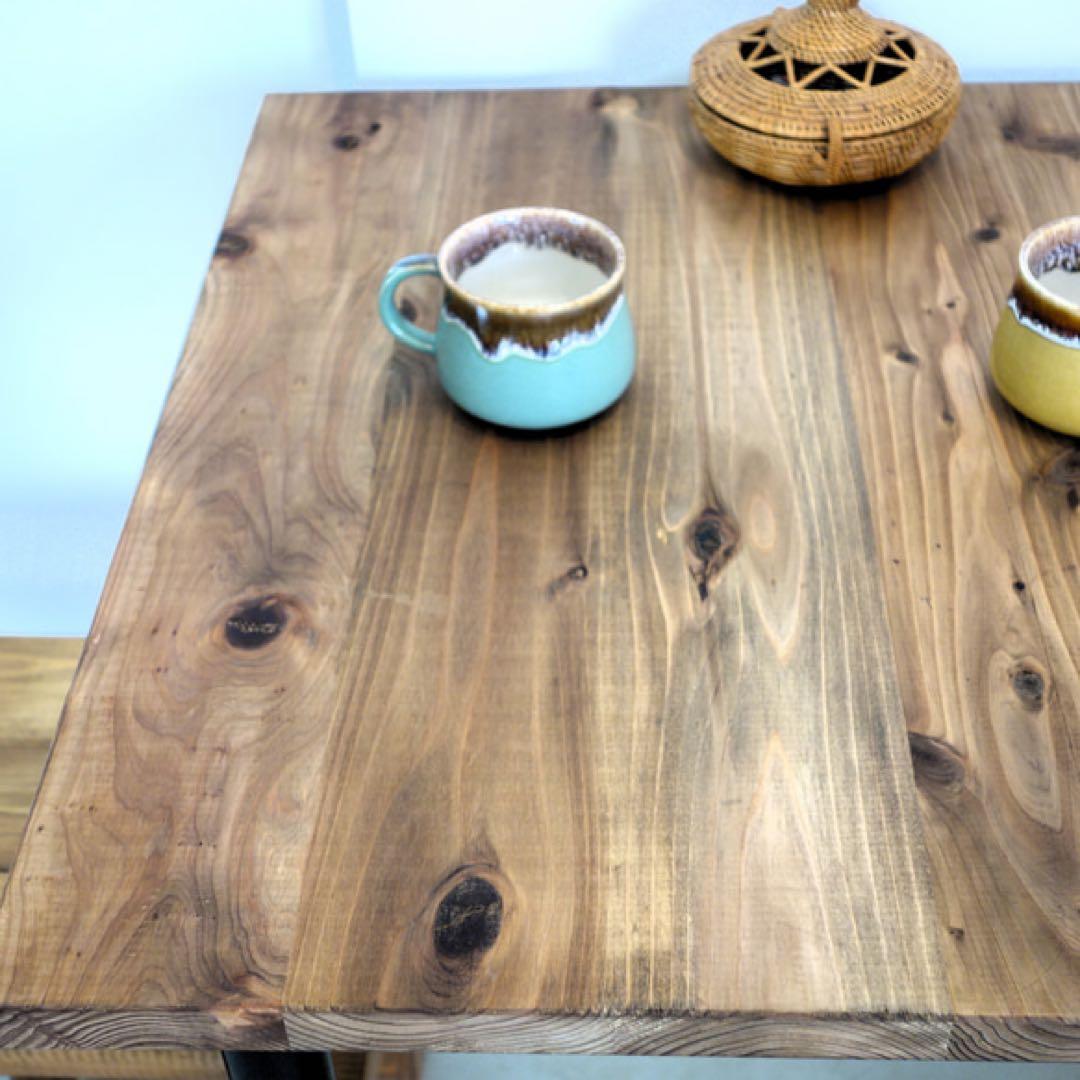 2/20まで！杉無垢材のダイニングテーブル【ハンドメイド】