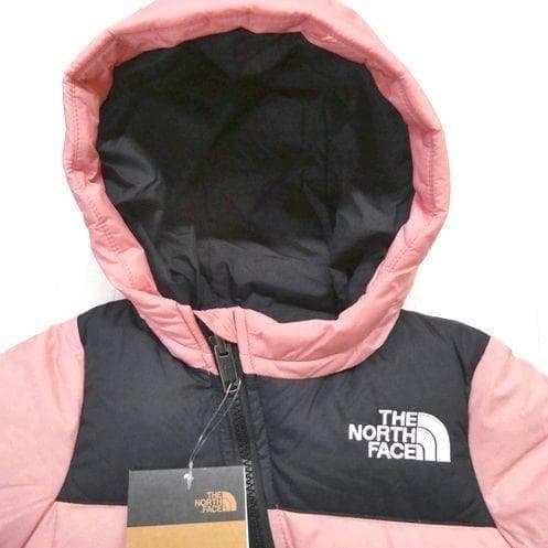 ザ ノースフェイス ベビー ヌプシワンピース ダウンジャケット 90cm ピンク