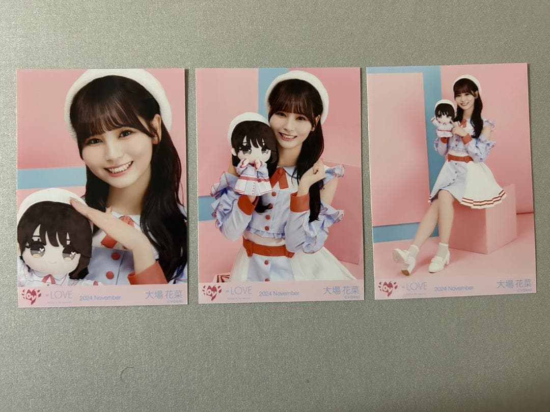 大場花菜イコラブモーリーファンタジーコラボ②生写真コンプ - メルカリ