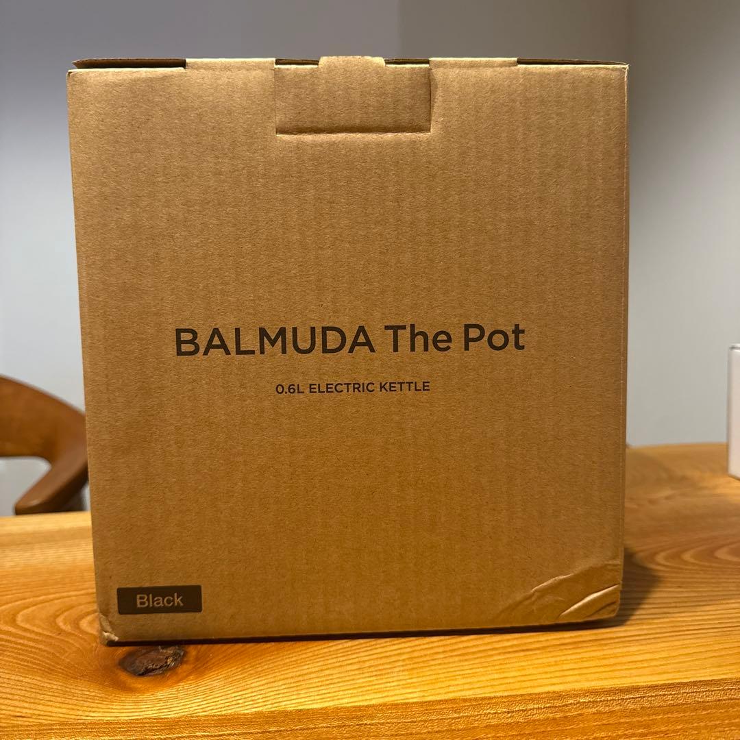 【新品未使用】BALMUDA The Pot 0.6L ブラック