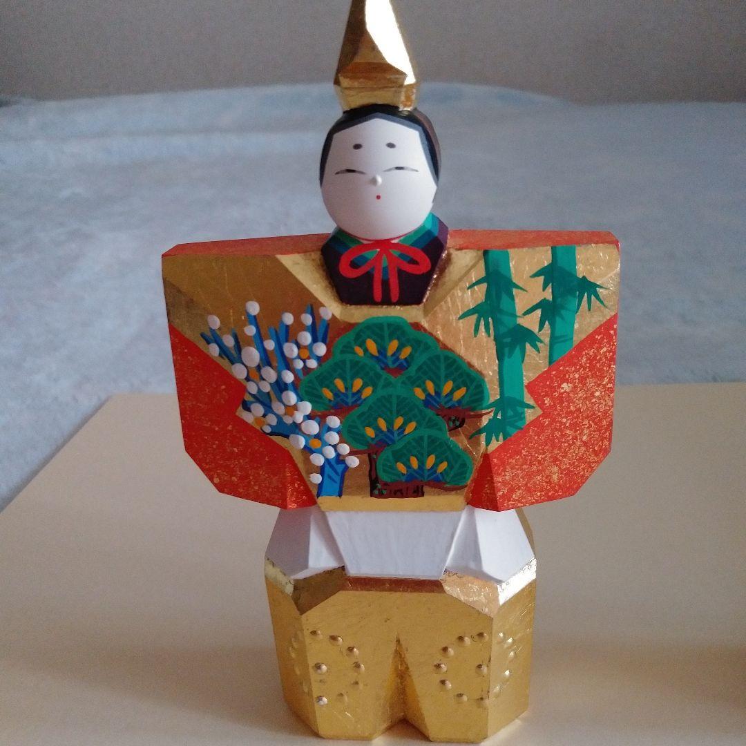 木製雛人形セット（専用箱付き）