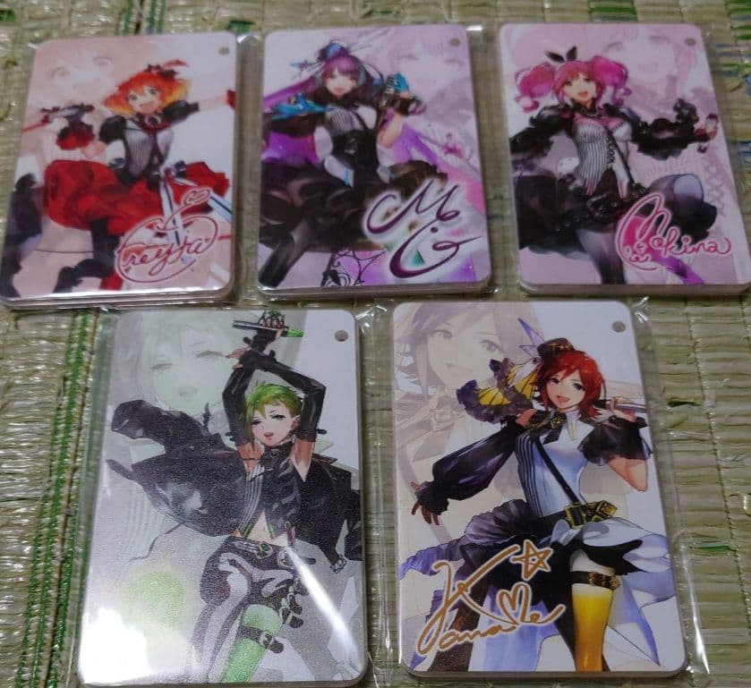 マクロスΔ スライドカードケース 5点セット マクロスΔ スライドカードケース 5点セット マクロスΔ スライドカード