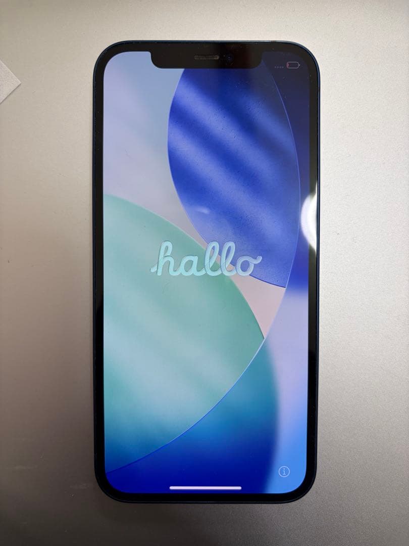 iPhone12 128GB ブルー