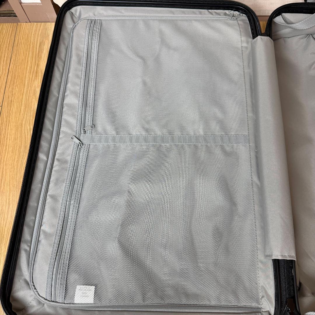 無印良品 キャリーケース バーを自由に調節できる ハード スーツケース 63L