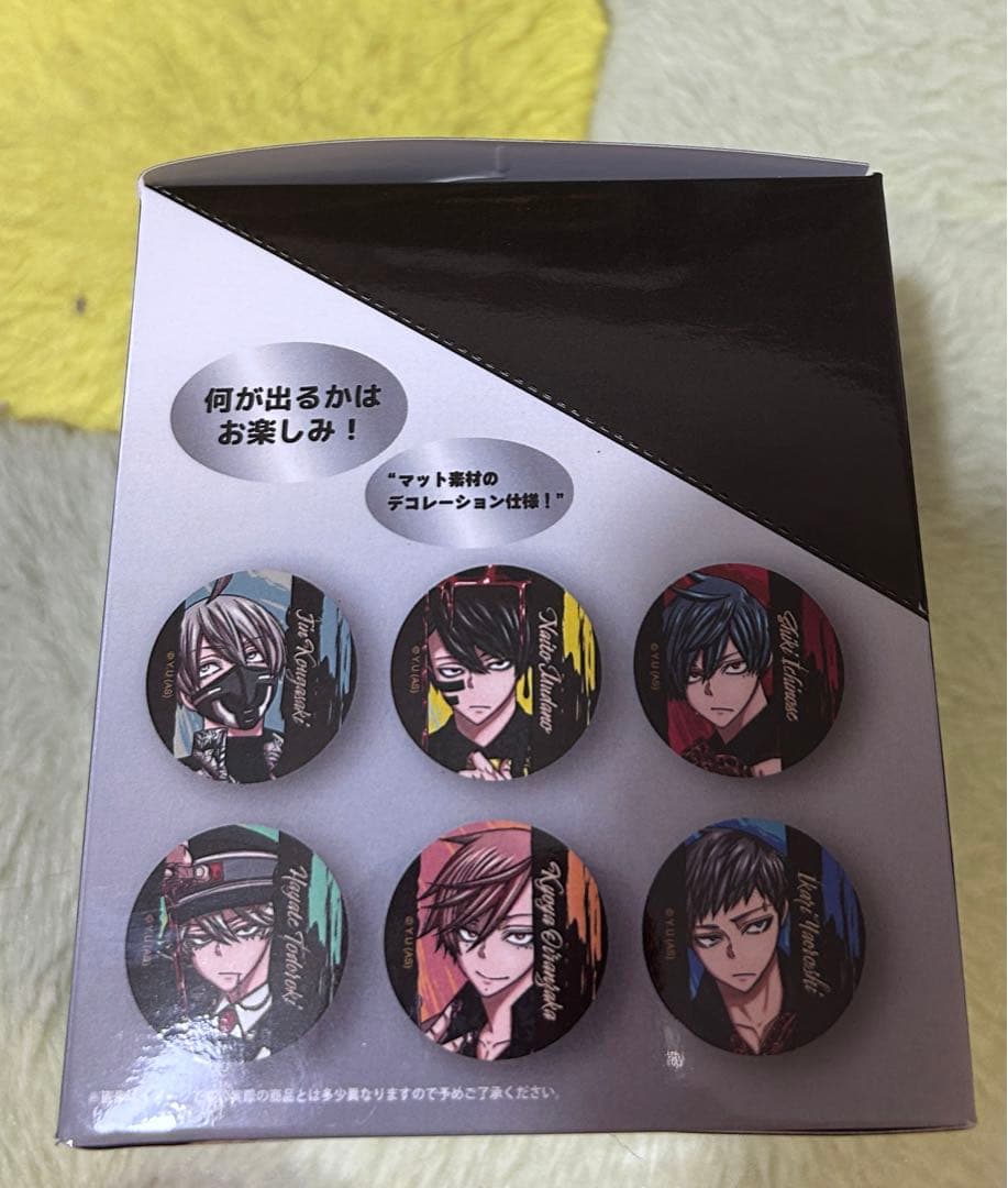 桃源暗鬼 マンガ展 メタリック缶バッジ 全12種 未開封 1box 桃宮唾