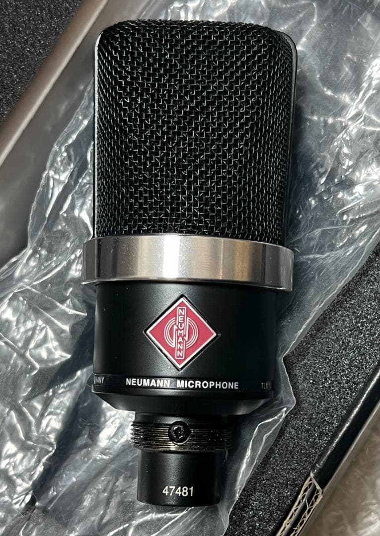 Neumann ノイマン TLM102 ブラック 単一指向性 コンデンサーマイク