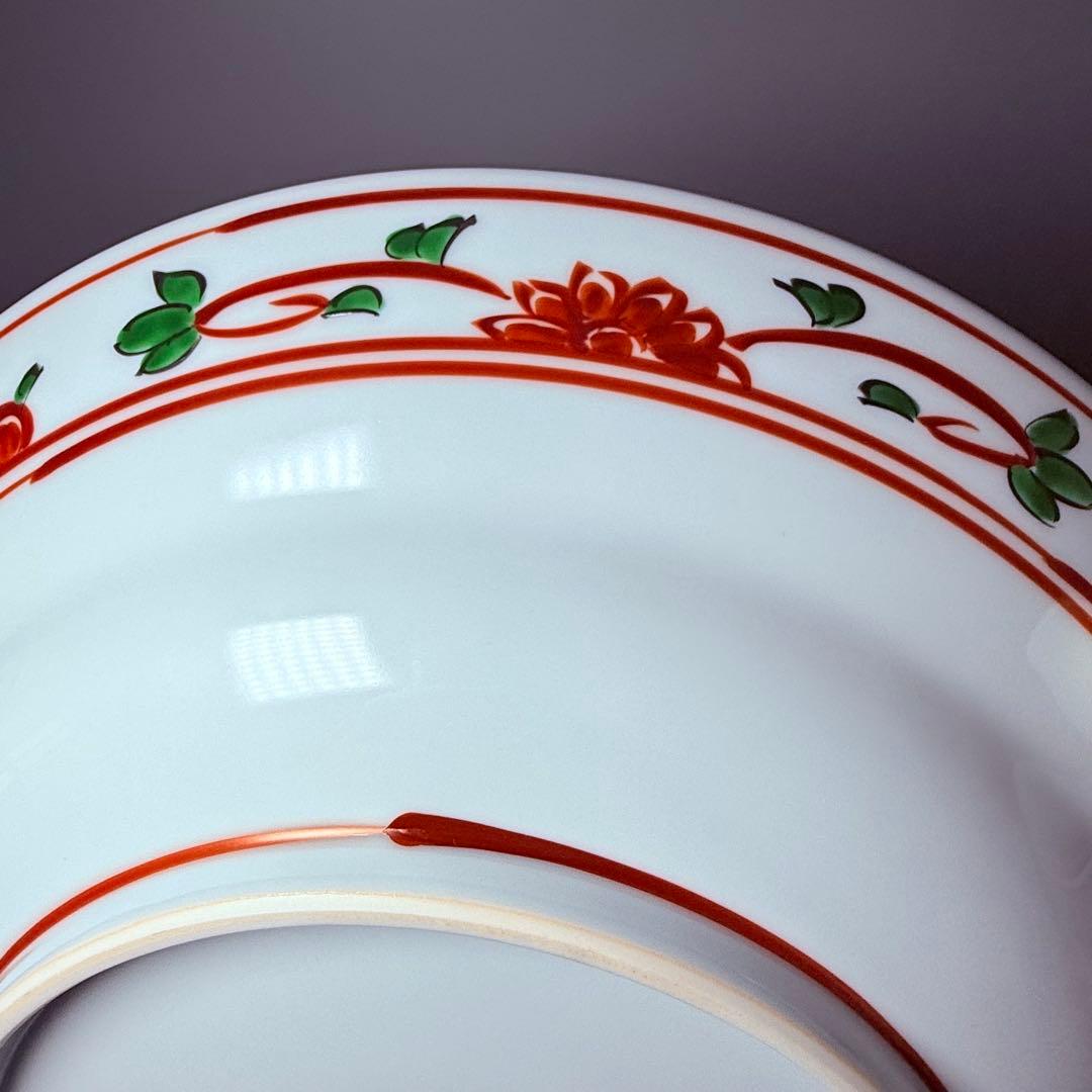 源右衛門窯赤呉須花鳥文尺皿直径30.7㎝定価52,800円高級ライン