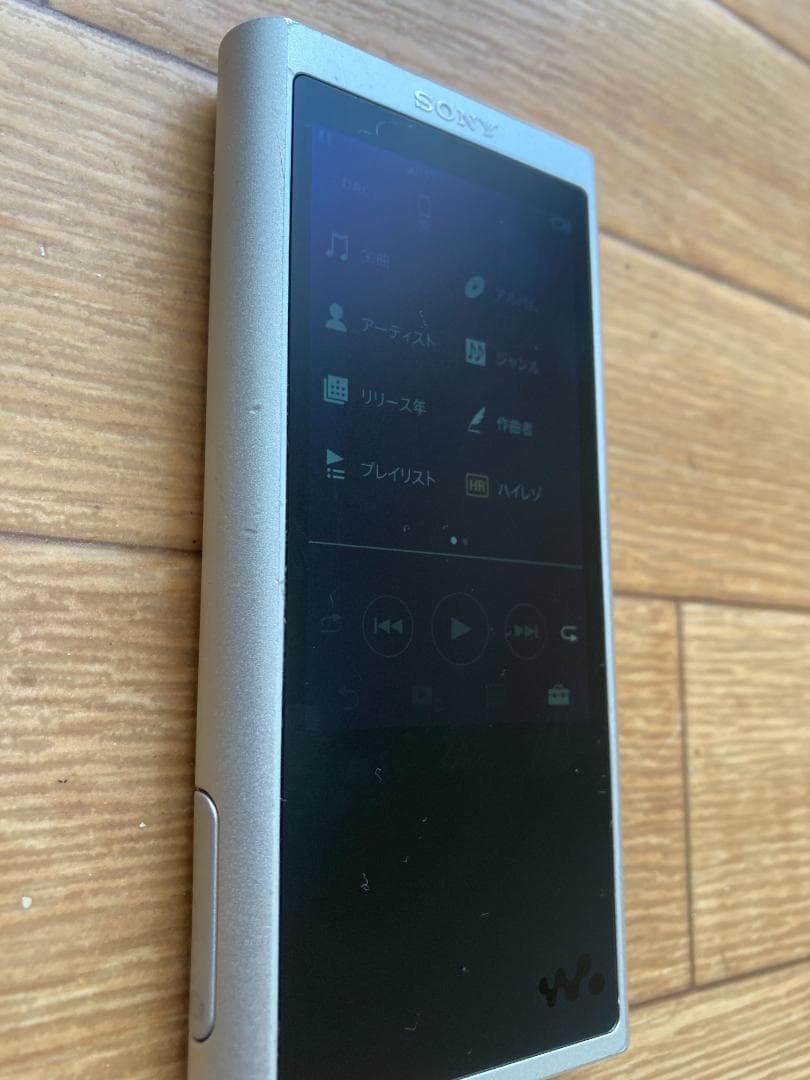 ジャンク Sony NW-ZX300 シルバー ウォークマン ハイレゾ対応