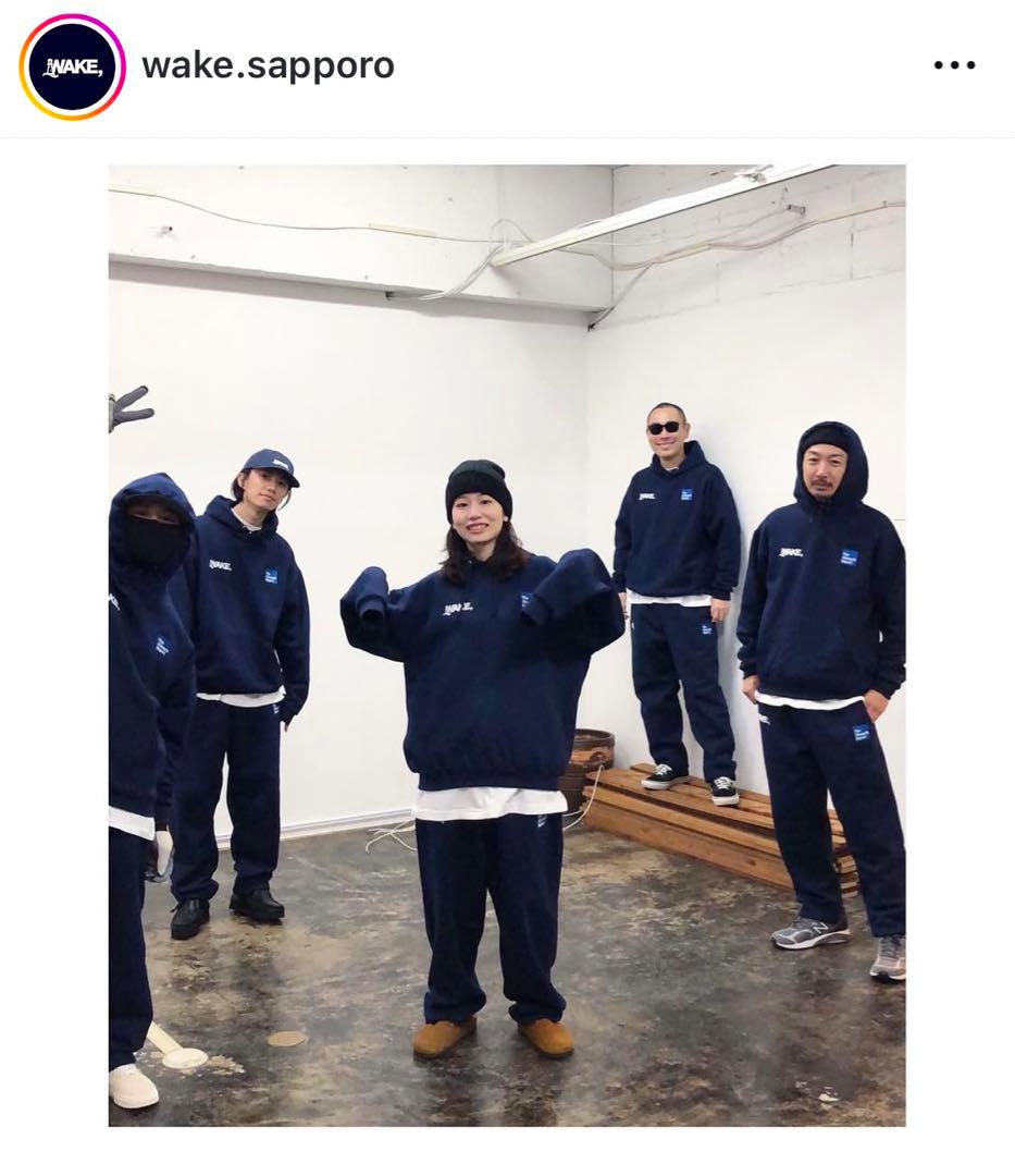 【レア】wake sapporo × alwayth セットアップ販売 Lサイズ
