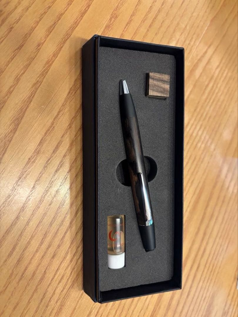 野原工芸 ロータリーボールペン黒柿 美人さん専用 - メルカリ