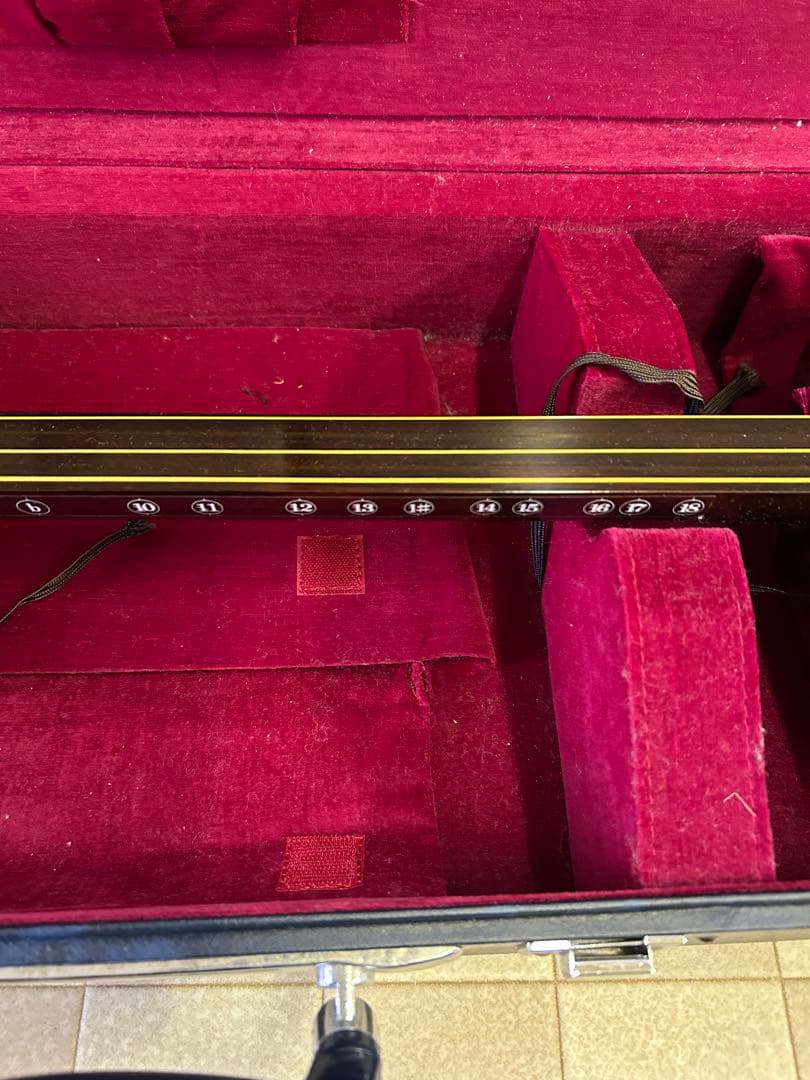 三味線　中棹　ハードケース付き