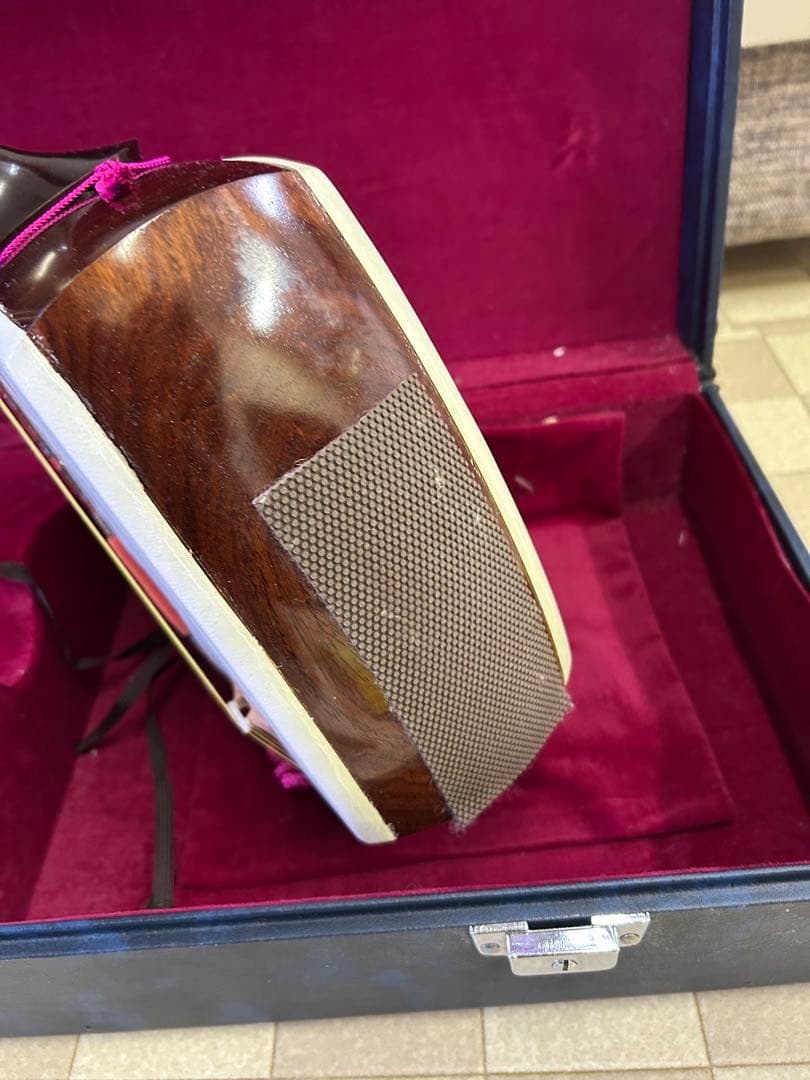 三味線　中棹　ハードケース付き