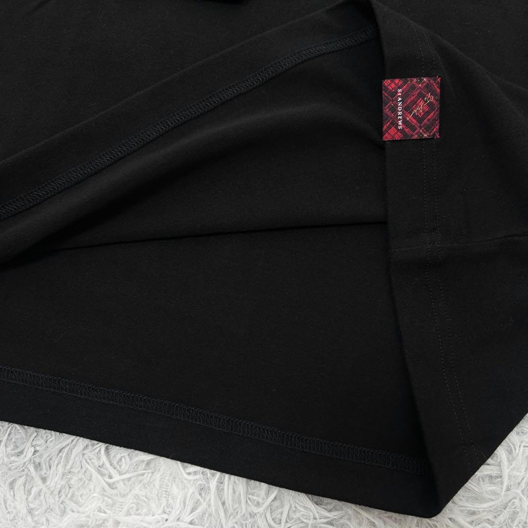 新品　セントアンドリュース　ハイネック　長袖シャツ　ブラック　秋冬　Mサイズ