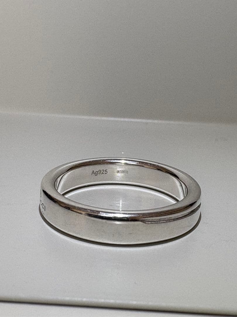 GUCCI ダイアゴナル インターロッキングスリム 刻印:13号【箱/ポーチ付】