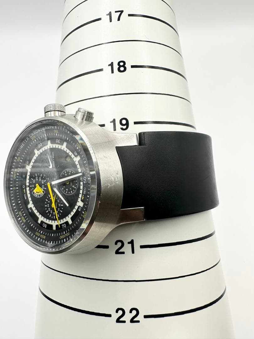 NIKE ナイキ ランス　アームストロング　WA0056 ブラック クォーツ