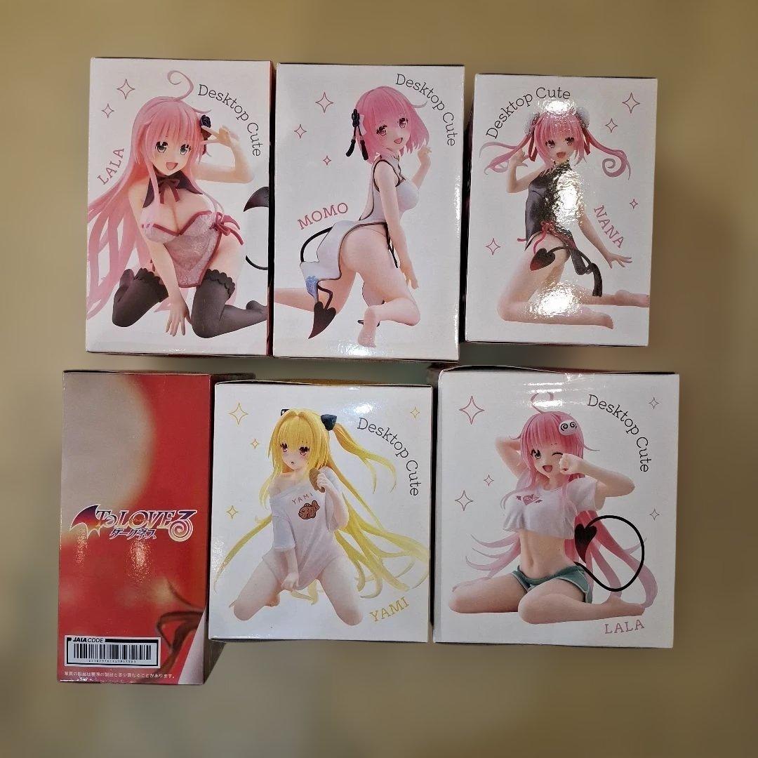 To LOVEる -とらぶるDesktopCuteフィギュア６体まとめ売り