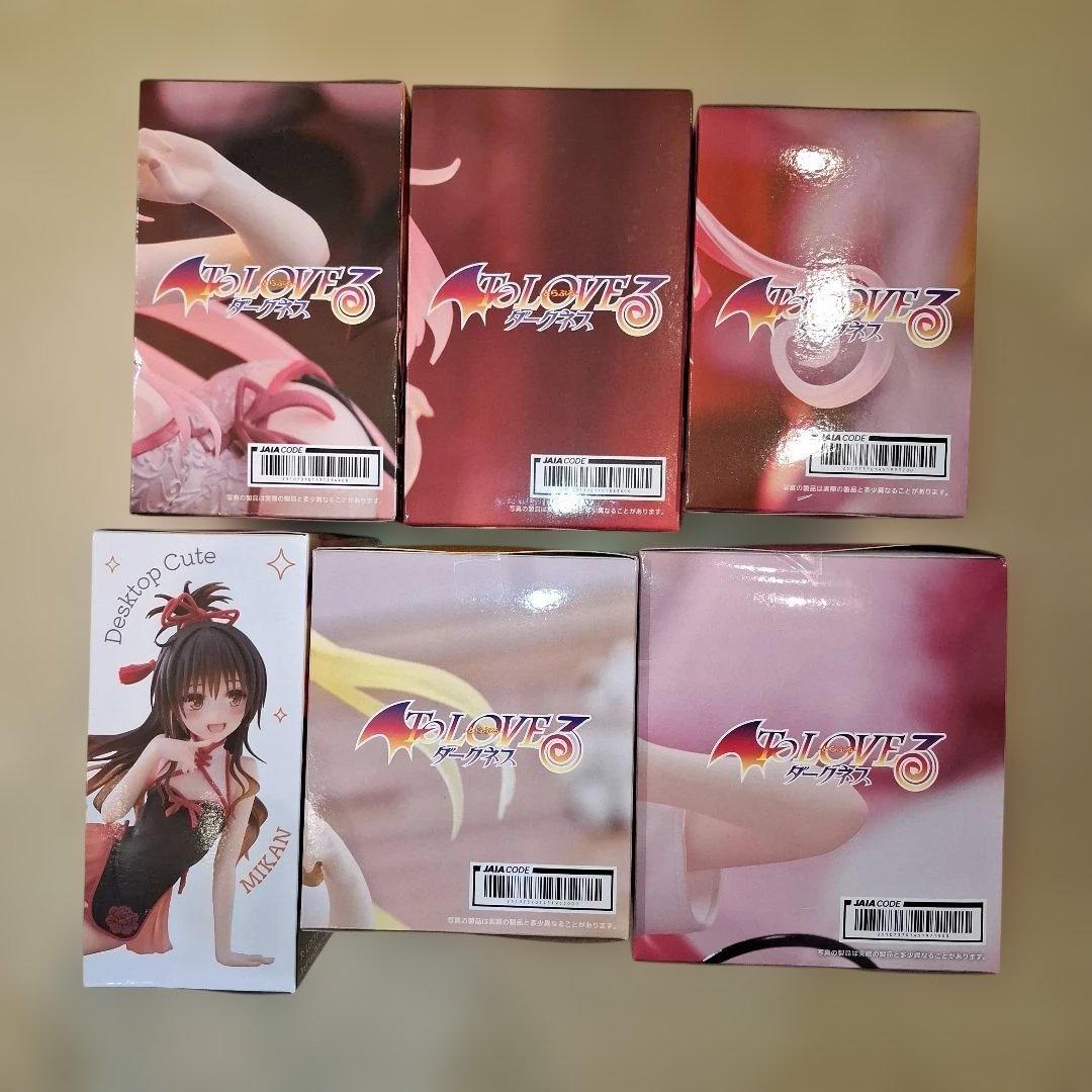 To LOVEる -とらぶるDesktopCuteフィギュア６体まとめ売り