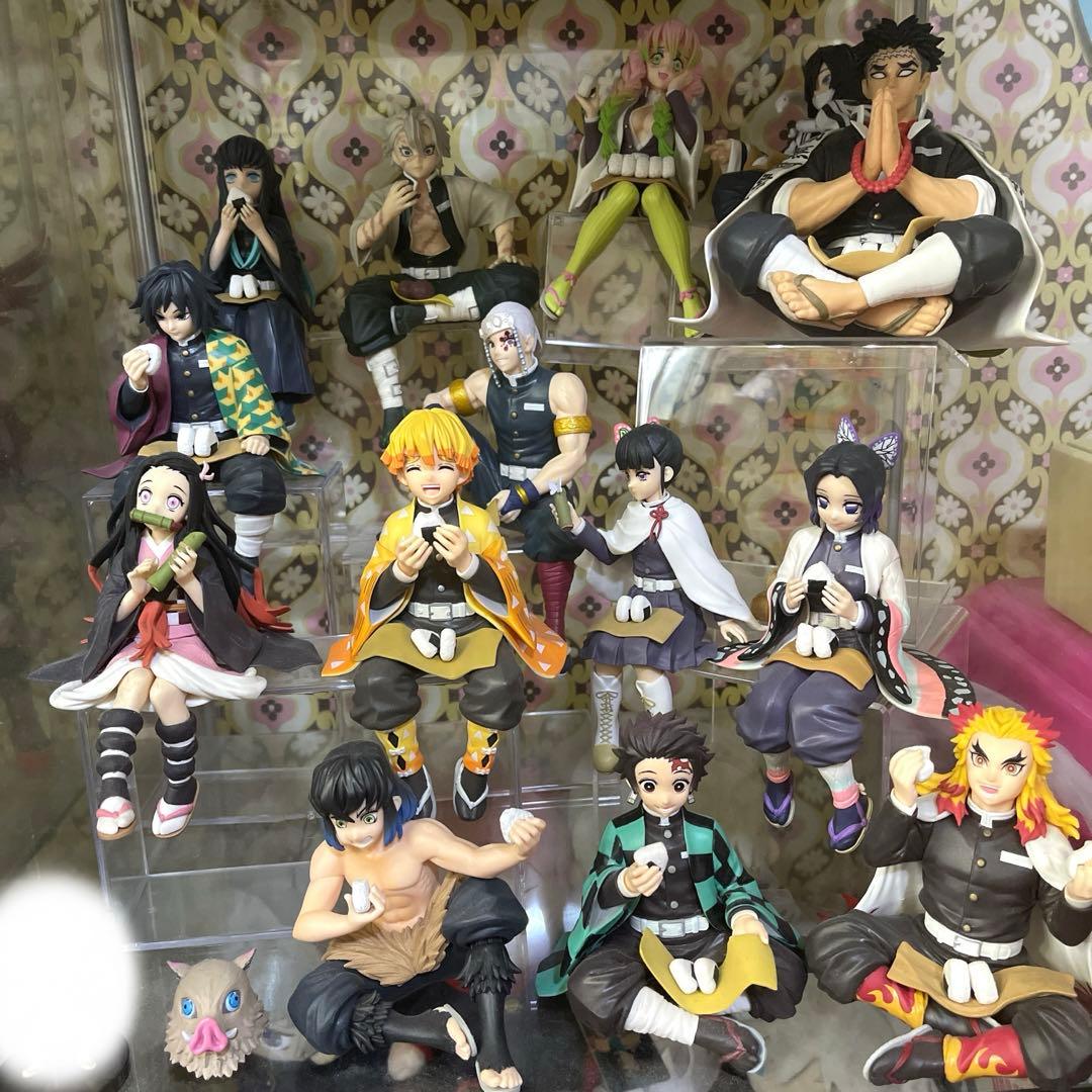 鬼滅の刃ちょこのせおにぎりフィギュア 計14体まとめ売り