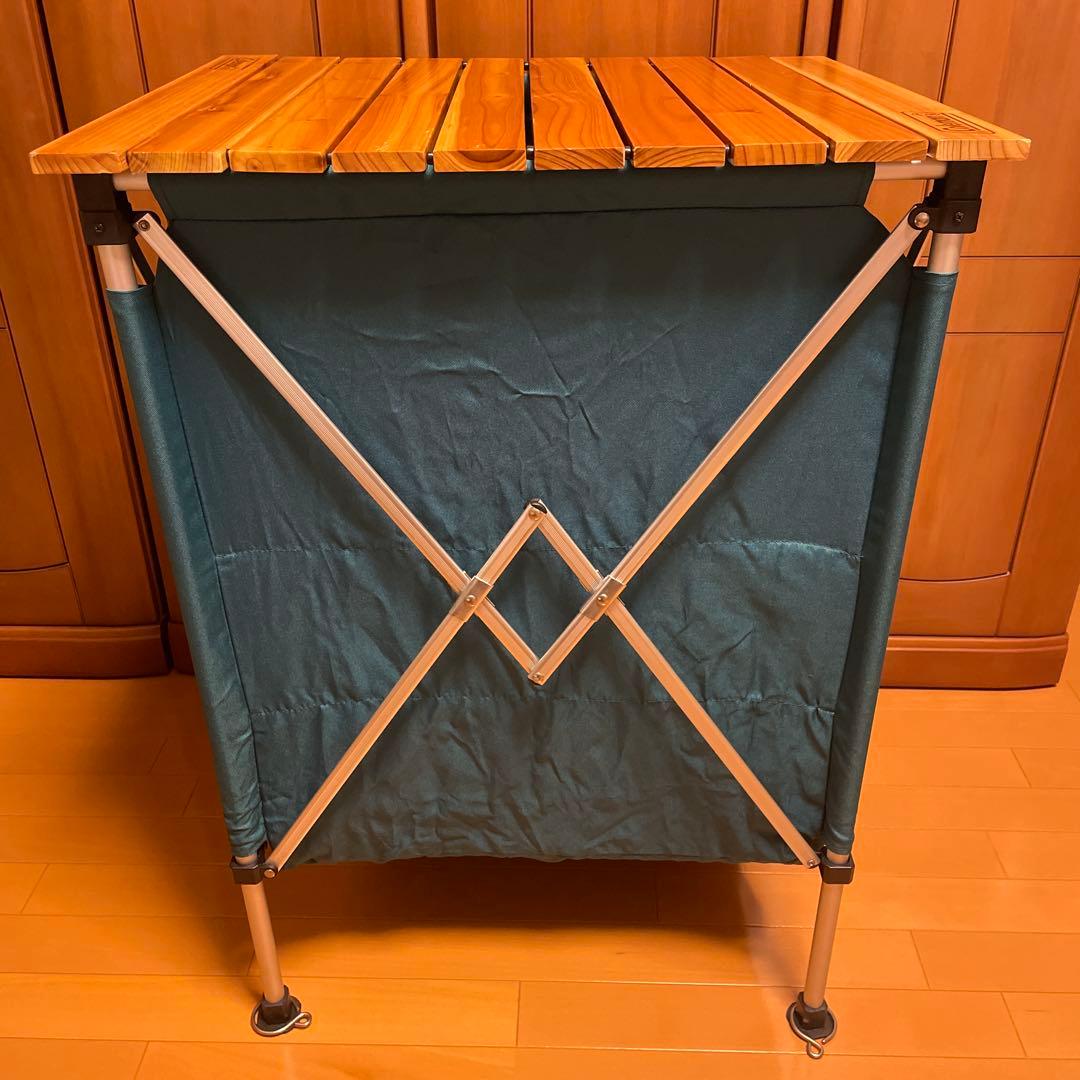 廃盤 Coleman コールマン フォルダブルシェルフ ナチュラルウッド