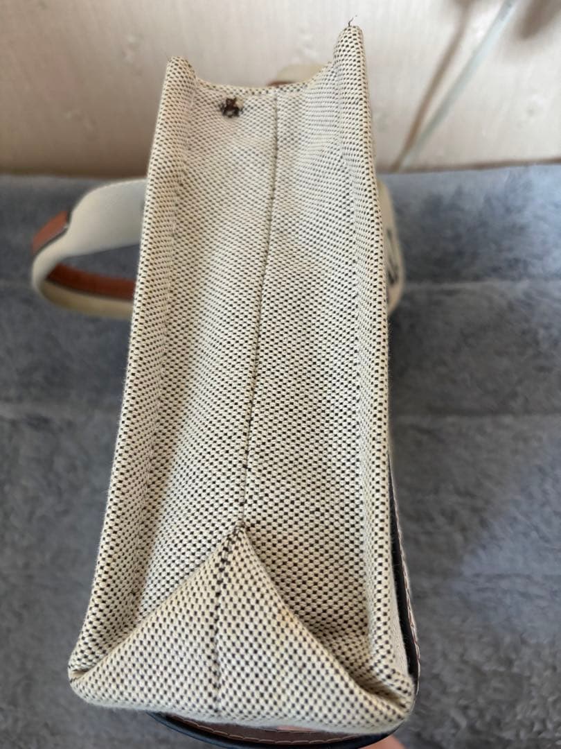 Chloé ストライプトートバッグ