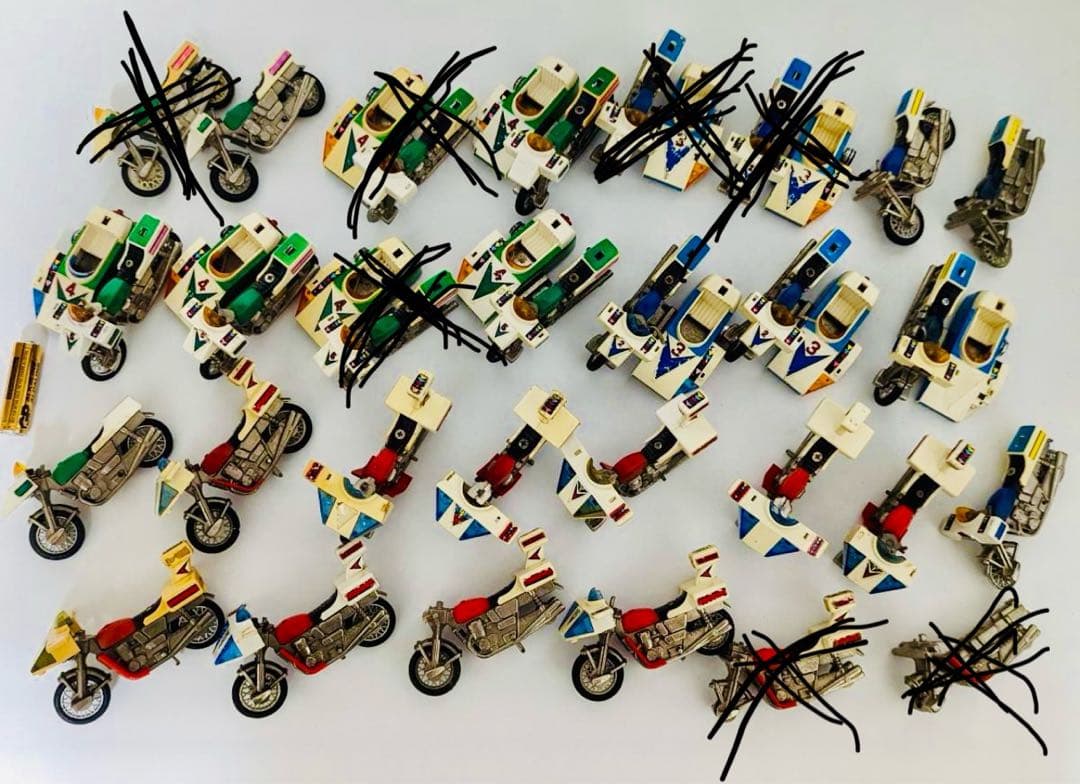 【貴重】大量★秘密戦隊ゴレンジャー★1号-5号★超合金★22体セット当時物★ 秘密戦隊ゴレンジャー フィギュア超合金5体セット