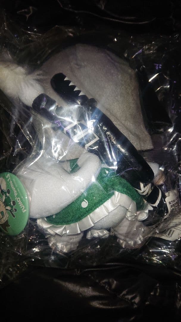 新品未開封 缶バッジ付き ふもふも ようむ 東方ぬいぐるみシリーズ37