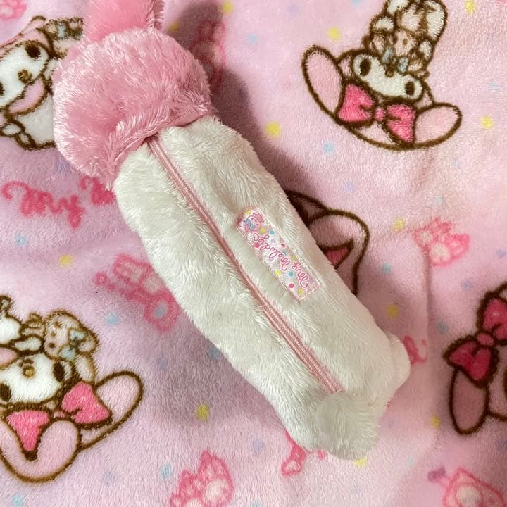 マイメロ らぶウサ ぬいぐるみ ペンケース ポーチ ピピ ポポ ピンク