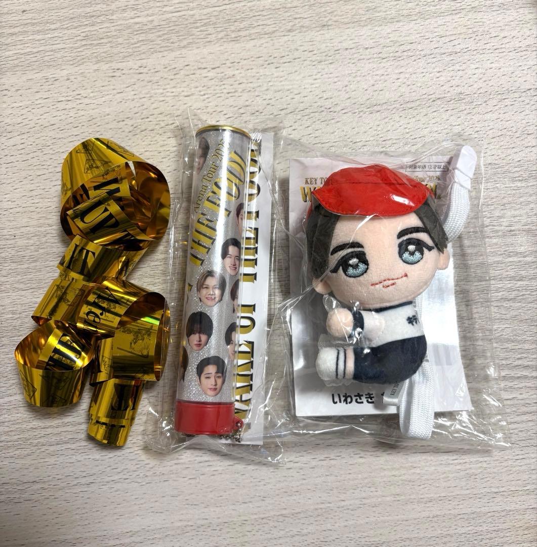 KEY TO LIT 岩﨑大昇 くっつキテレツ ペンライトトップ 銀テ キテレツ 岩﨑大昇 くっつきてれつ ペンライトトップ セット くっつ