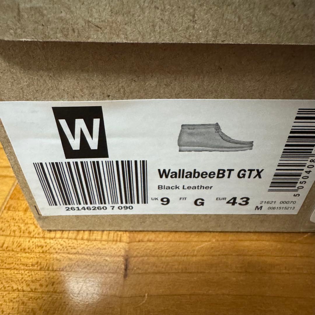 UK9 clarks クラークス ワラビー ブーツ ゴアテックス GTX