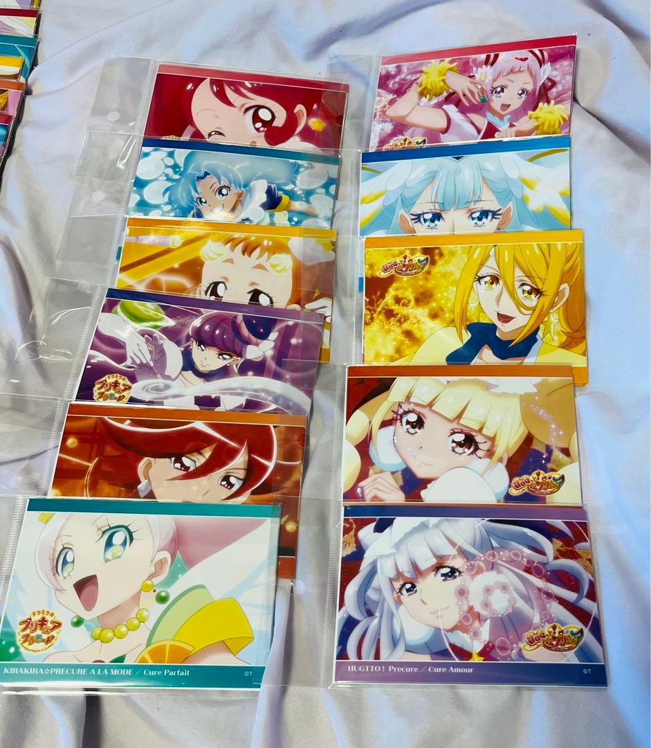 プリキュア プリティストア 場面写変身ブロマイド オールスターズ コンプ 81種