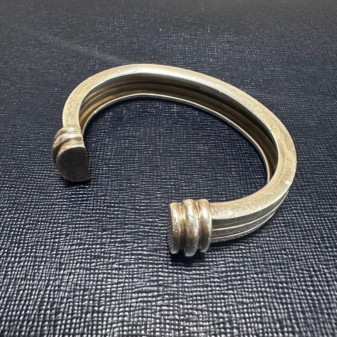 ティファニー バングル グルーブド SV 中古