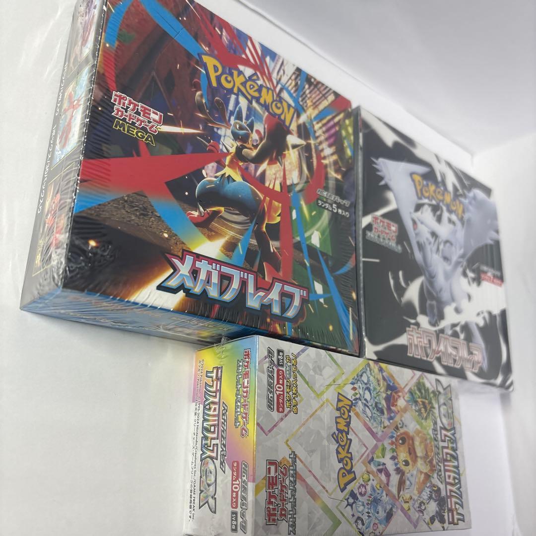 未開封 シュリンク付き テラスタルフェス ホワイトフレア メガブレイブ ポケカ