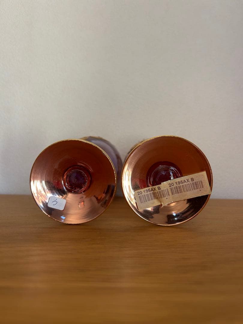 ベネチアングラス2個セット イタリアで購入 ベネチアングラス2個セット