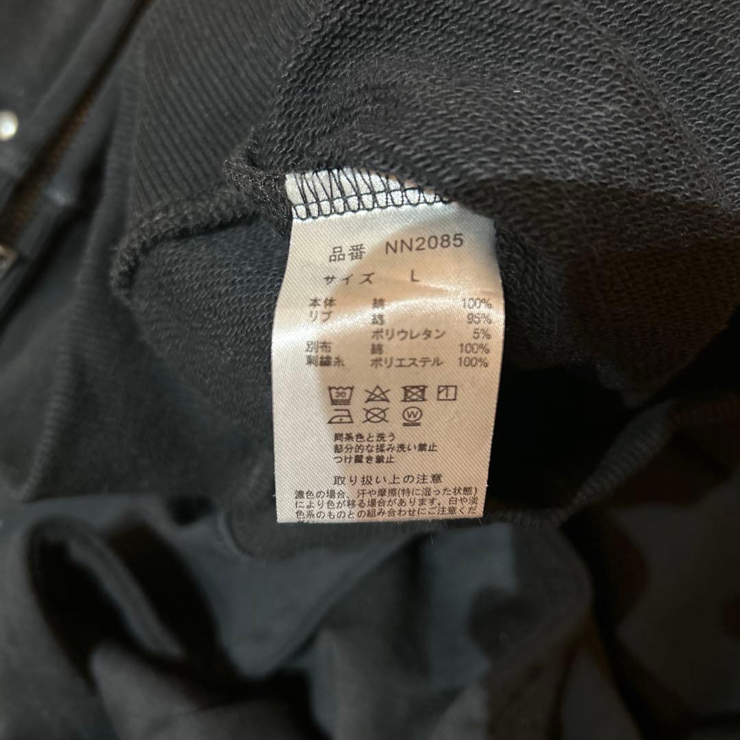 【即完】9090ジップパーカー　黒　L