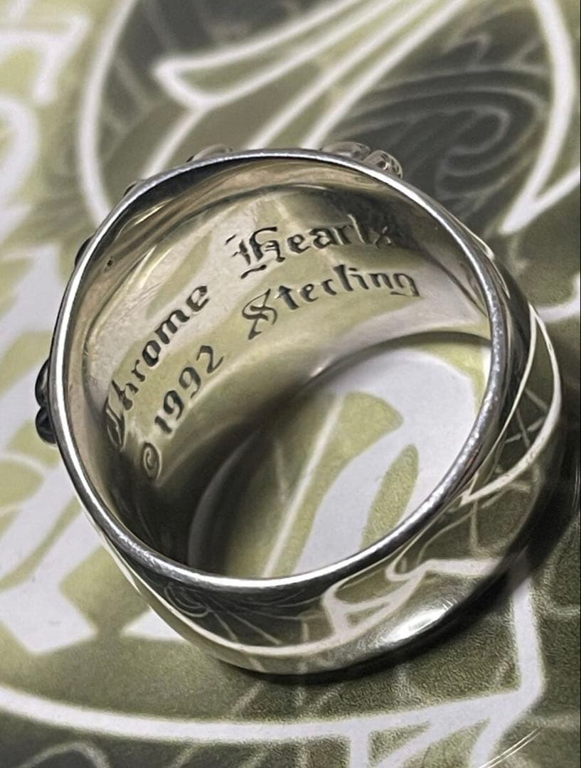 クロムハーツ　キーパー　リング　20号　スターリングシルバー925