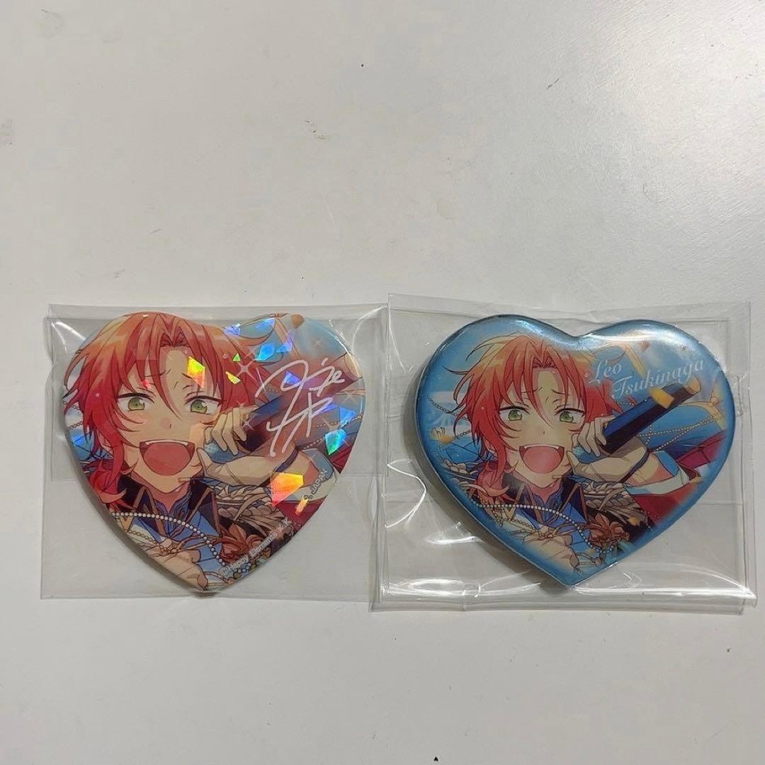レオ とるパカ ハート缶バッジ あんスタ - メルカリ