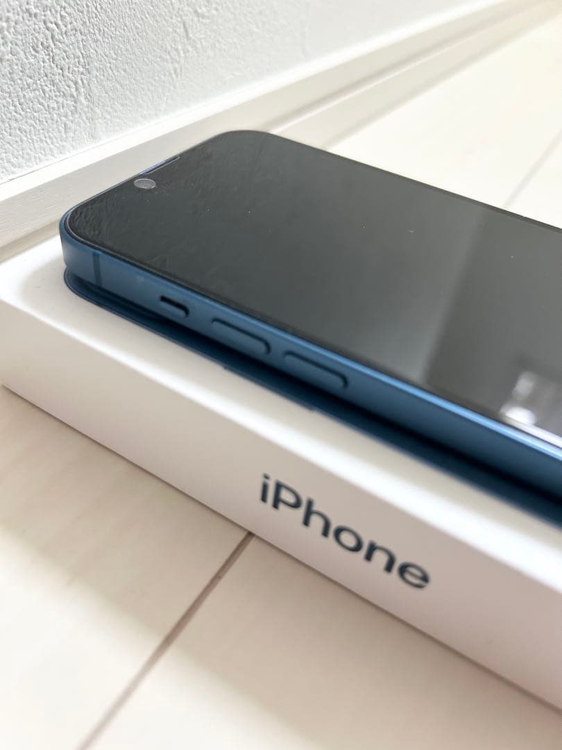 限定出品‼️】美品 iPhone 13 ブルー 128GB 本体 箱付き