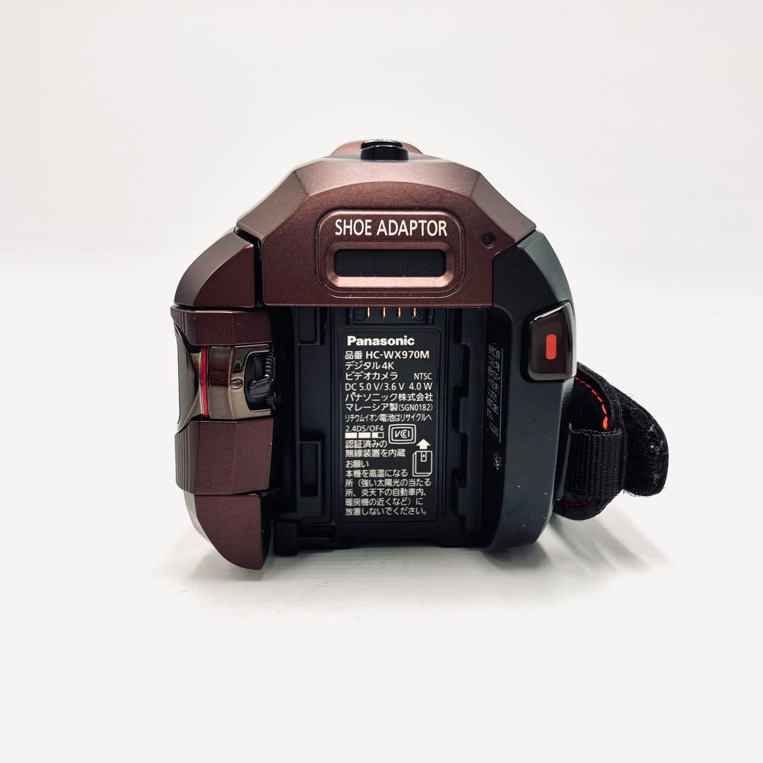 4K・Wi-Fi対応♪ Panasonic HC-WX970M ブラウン