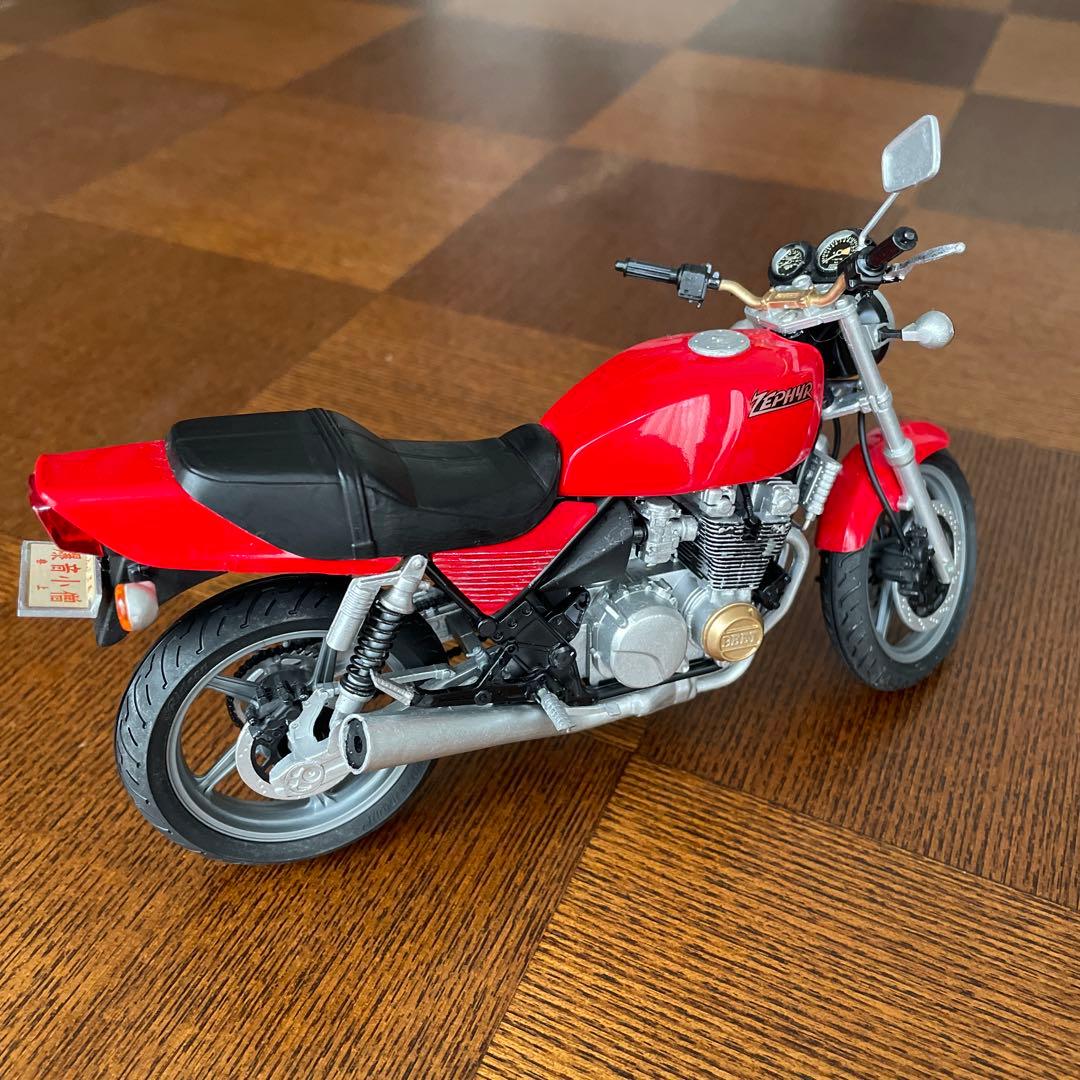 特攻の拓ゼファー400プラモデル ジャンク アオシマ 1／12 疾風伝説