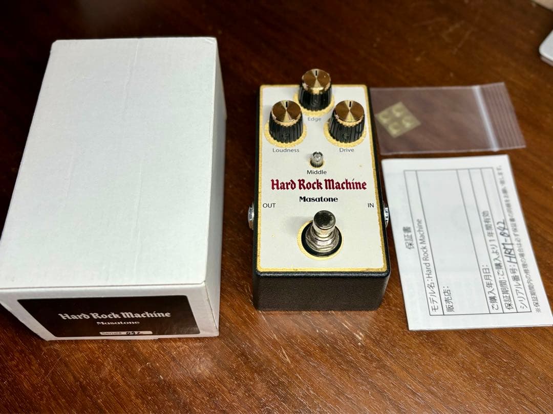 Hard Rock Machine、MASATONE エフェクター