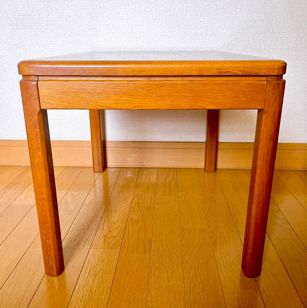超希少 オールドカリモク サイドテーブル karimoku レトロ家具 ②