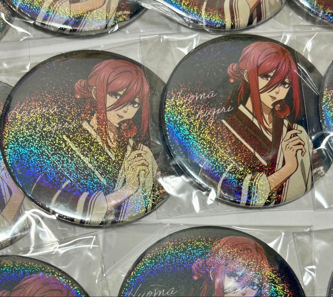 ブルーロック　アニマックスカフェ　ホログラム缶バッジ　千切豹馬　スイパラ