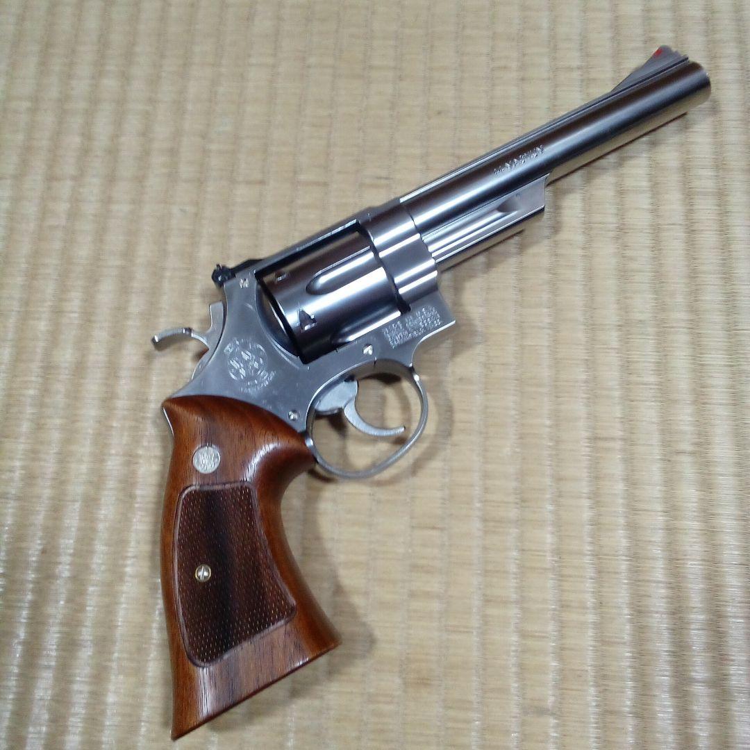 マルシン　M29 シルバーABS　　ハーフチェッカー木グリ仕様